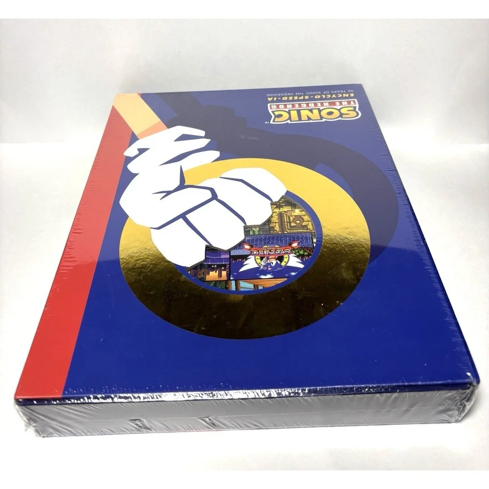 Sonic The Hedgehog Encyclo-Speed-ia Deluxe Edition Sealed Hardcover Book